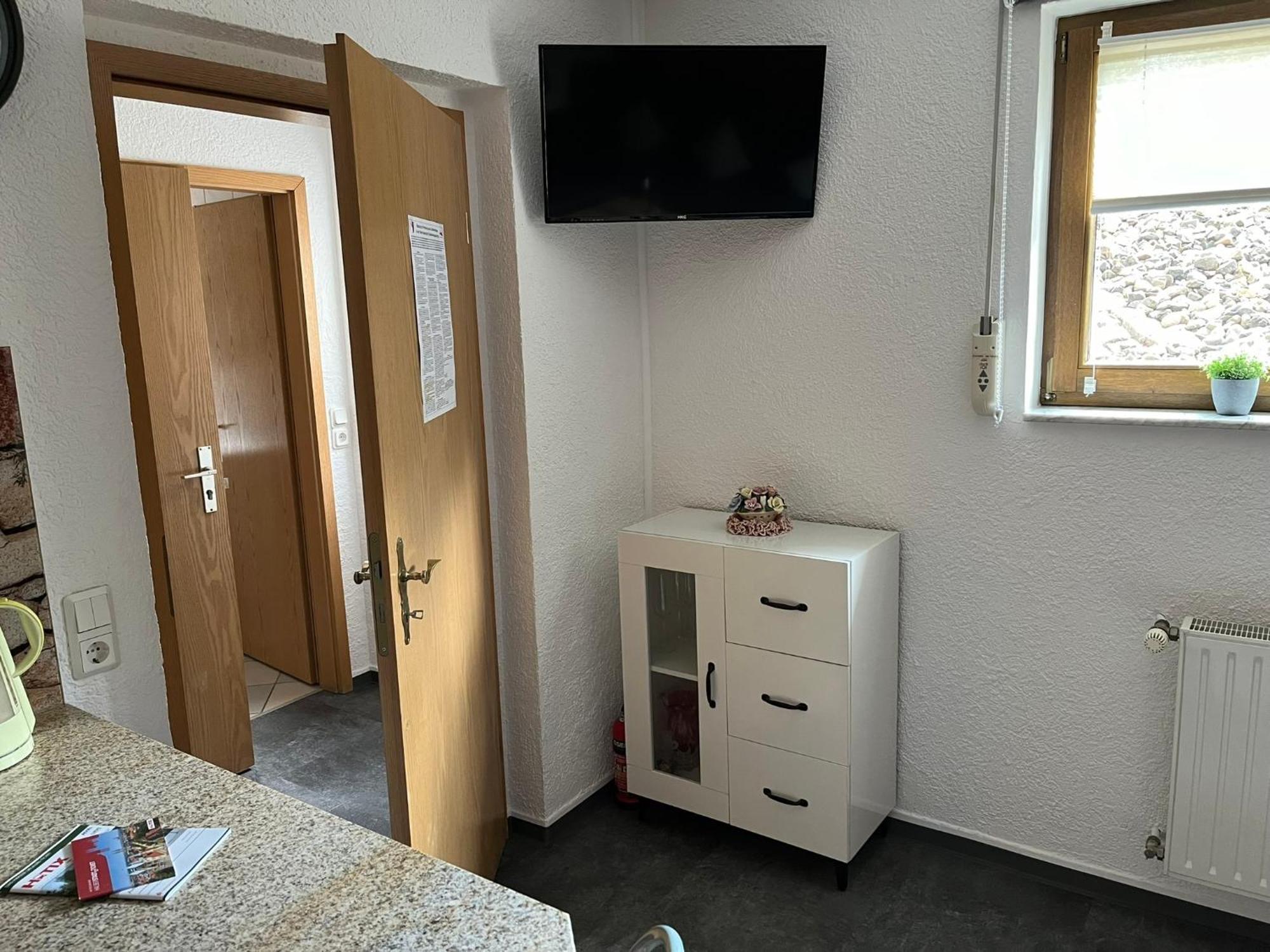 Ferienwohnung Hoppelnase Mit Eigener Sauna Langenstein Eksteriør billede