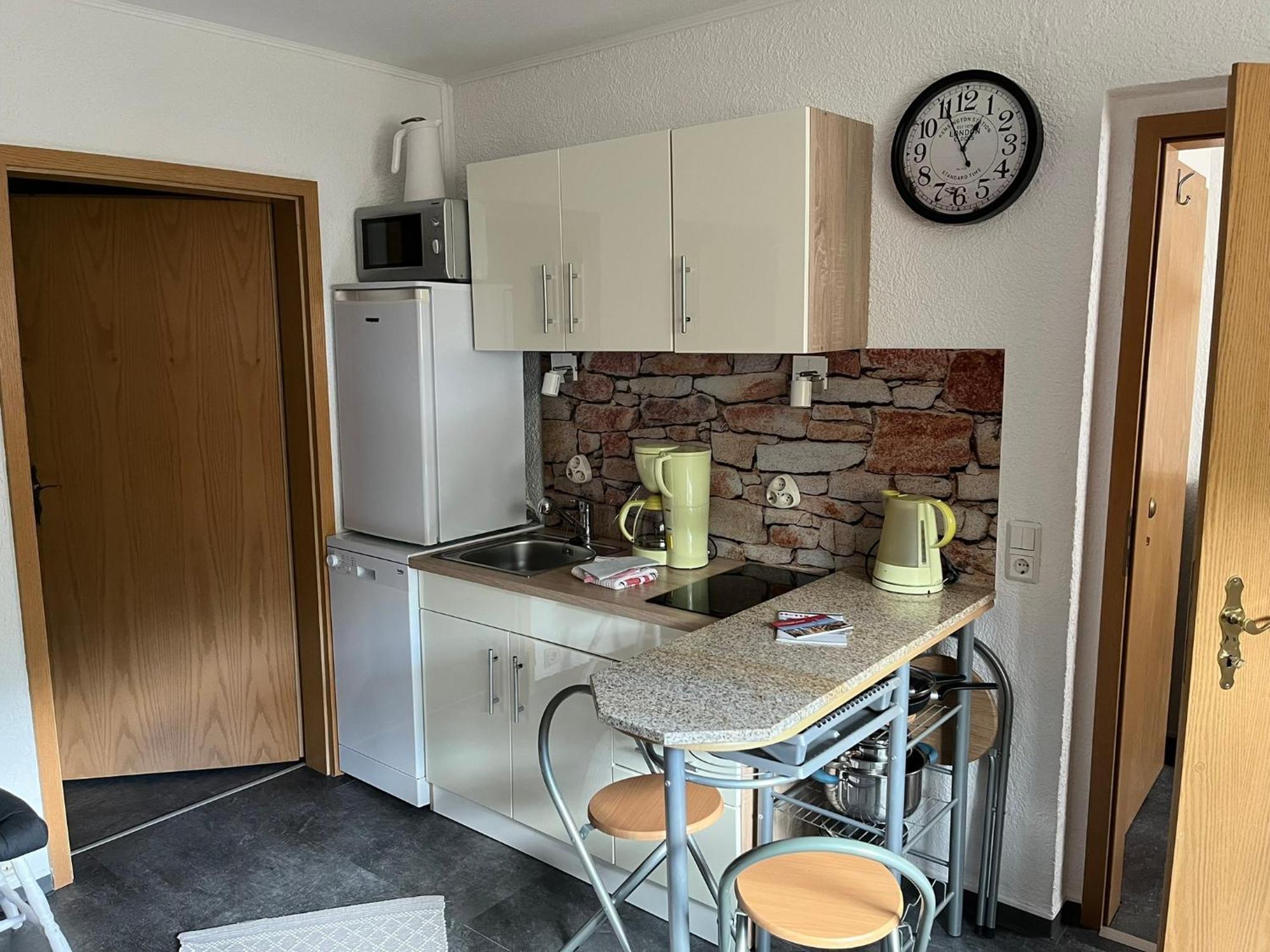 Ferienwohnung Hoppelnase Mit Eigener Sauna Langenstein Eksteriør billede