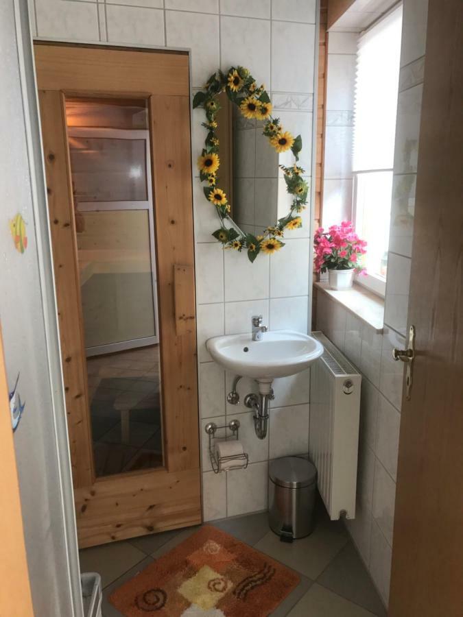 Ferienwohnung Hoppelnase Mit Eigener Sauna Langenstein Eksteriør billede