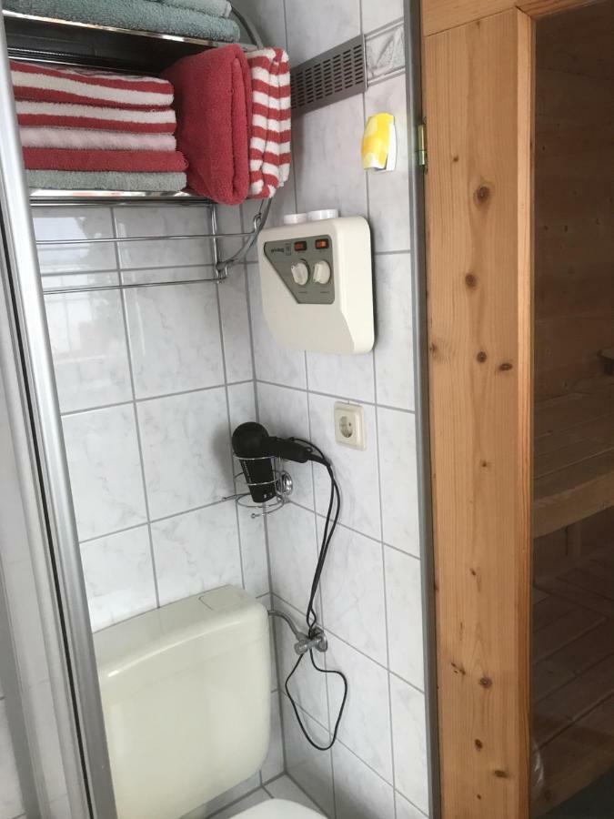 Ferienwohnung Hoppelnase Mit Eigener Sauna Langenstein Eksteriør billede