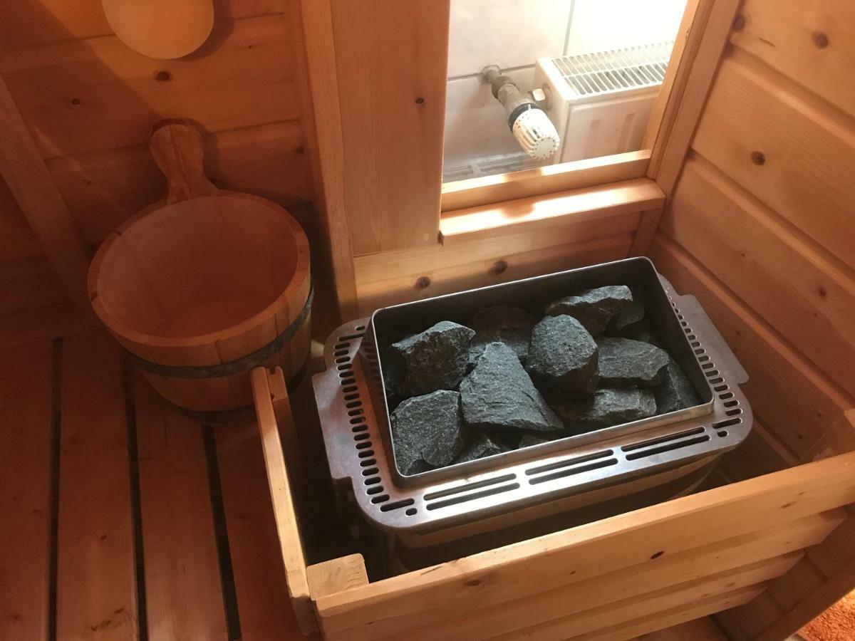 Ferienwohnung Hoppelnase Mit Eigener Sauna Langenstein Eksteriør billede